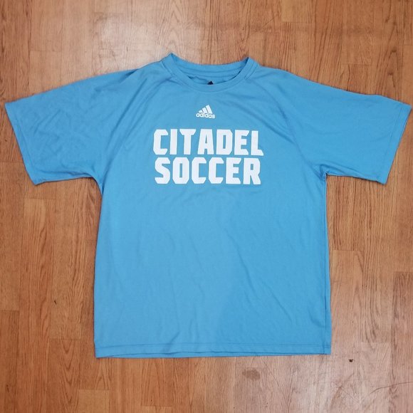 Men's Adidas Climalite Running Soccer Shirt S - Picture 1 of 3